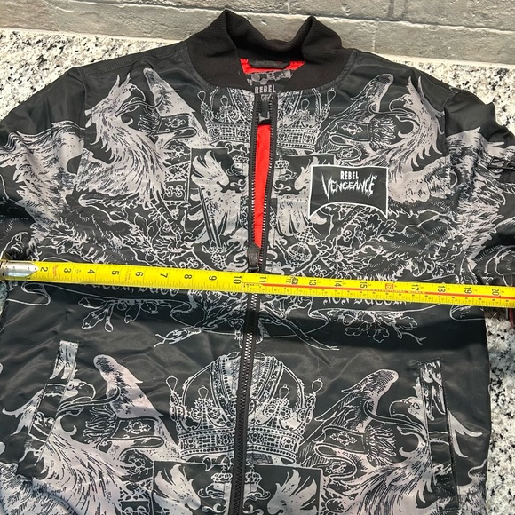 Rebel Vengeance Black Jacket S - Picture 10 of 11